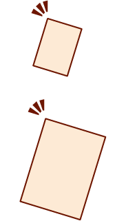 お好みの用紙サイズ選べます